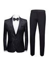 Men's Slim Fit Business Two Piece Suit