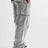 $27.01 Corduroy multi-pocket straight trousers men's sweeping pants men's casual loose trousers