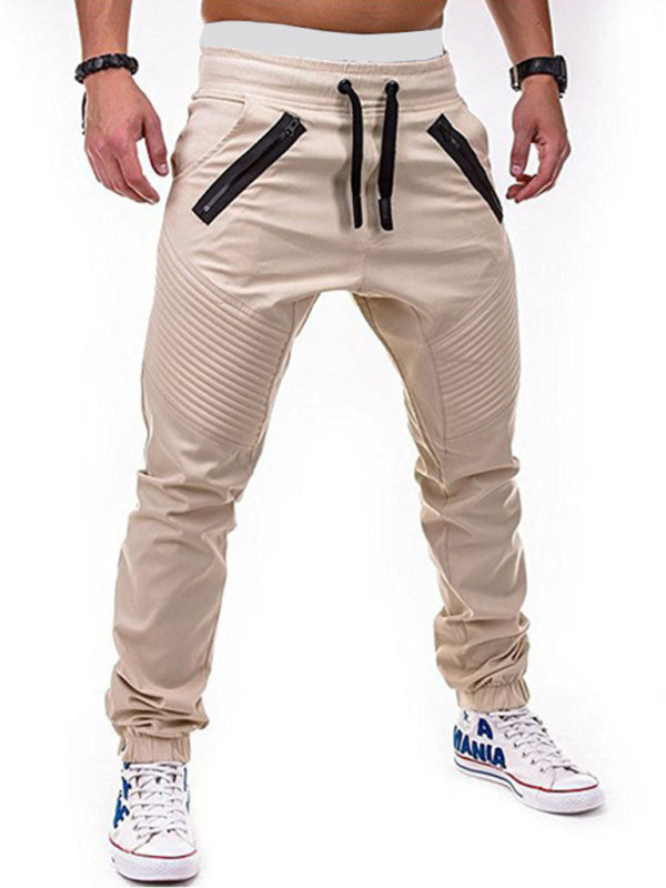 Men's Drawstring Waist Cargo Pants