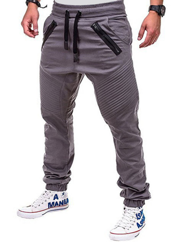 Men's Drawstring Waist Cargo Pants