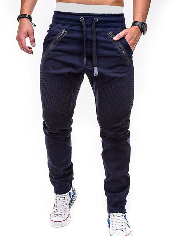 Men's Drawstring Waist Cargo Pants