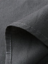 Men's Solid Color Long Sleeve Lace-up Rib Sweater
