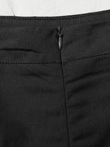 Women's lotus leaf edge loose casual shorts