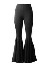 Women's high waist is thin sexy casual flared pants