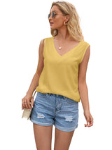 Women's Sexy Hollow Lace Patchwork V-Neck Top
