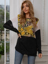 Women's Casual Loose Doll Sleeve T-Shirt Top