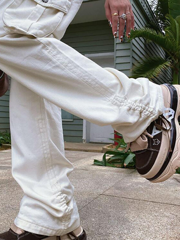 Women’s Cute High Rise Scout Cargo Pants