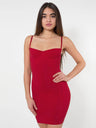 Women's sexy backless slimming bodycon halter dress