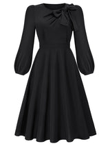 Women’s A-line Bow Dress