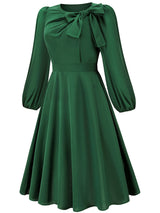 Women’s A-line Bow Dress