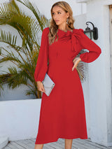 Women’s A-line Bow Dress