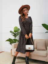 Women’s Everyday Floral Print Longsleeve Dress