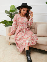 Women’s Everyday Floral Print Longsleeve Dress