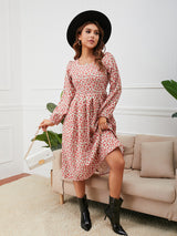 Women’s Everyday Floral Print Longsleeve Dress