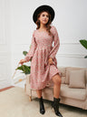 Women’s Everyday Floral Print Longsleeve Dress