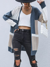 Women's Knit Colorblock Cardigan