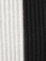 Women’s Color Block Square-neck Ribbed Long Sweater Dress