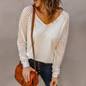 Women's Sheer Sleeve Flowy Shirt