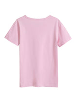 Women's Cute Letters Graphic Short Sleeve Top