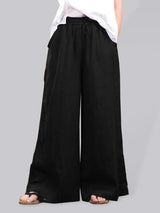 Women's High Waist Linen Pants