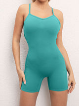 Women's Solid Color free Throw Jumpsuit