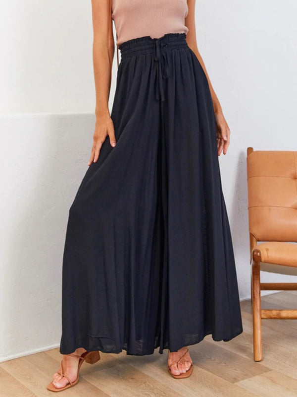 Casual wide-leg explosive style loose casual fashion trousers