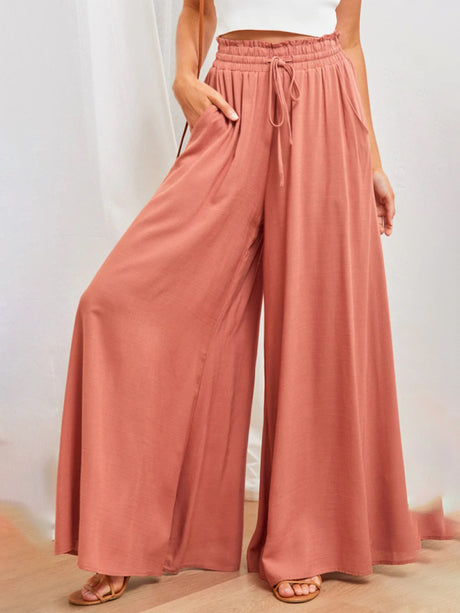 Casual wide-leg explosive style loose casual fashion trousers