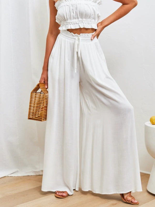 Casual wide-leg explosive style loose casual fashion trousers