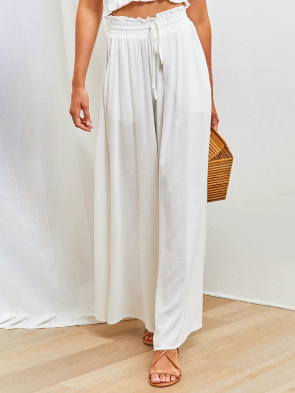 Casual wide-leg explosive style loose casual fashion trousers