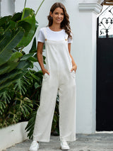 Women's Solid Color The Rompers Overalls
