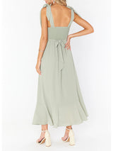 Women's Elegant and Fashionable Commuter Slit French High-end Sense Dress