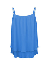 Women's Solid Color Imitation Pearl-embellished Camisole