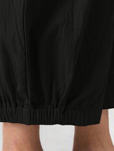 Women's Solid Color Crop Wide-leg Linen Pants